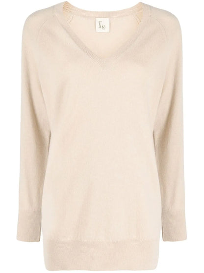V-Neck Cashmere Jumper