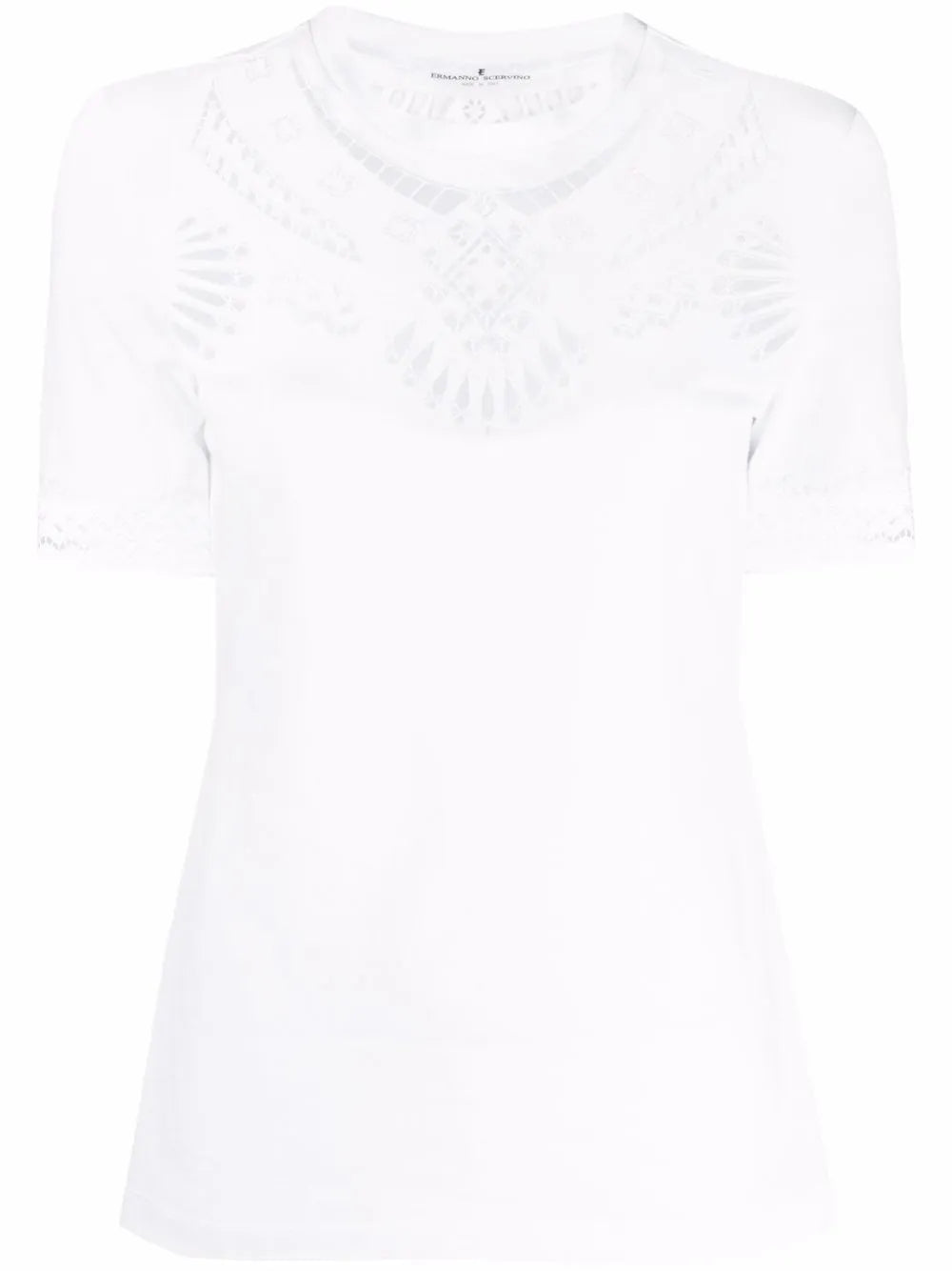 Cutout-Pattern T-Shirt