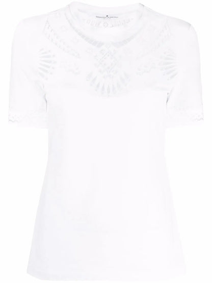 Cutout-Pattern T-Shirt
