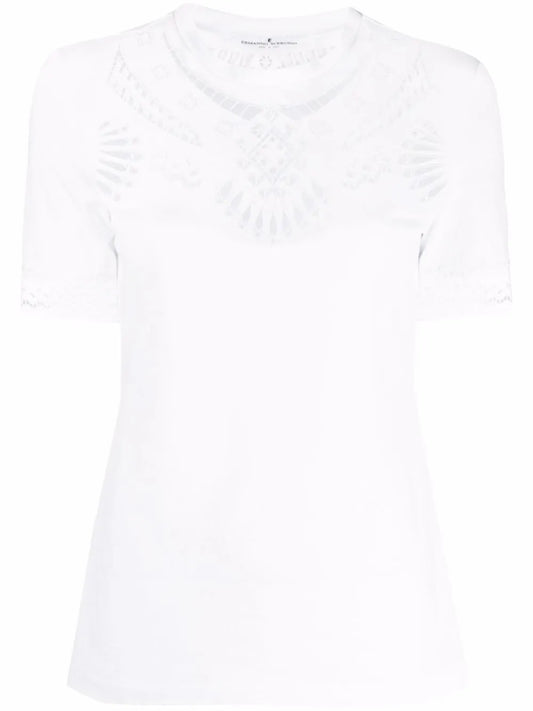 Cutout-Pattern T-Shirt