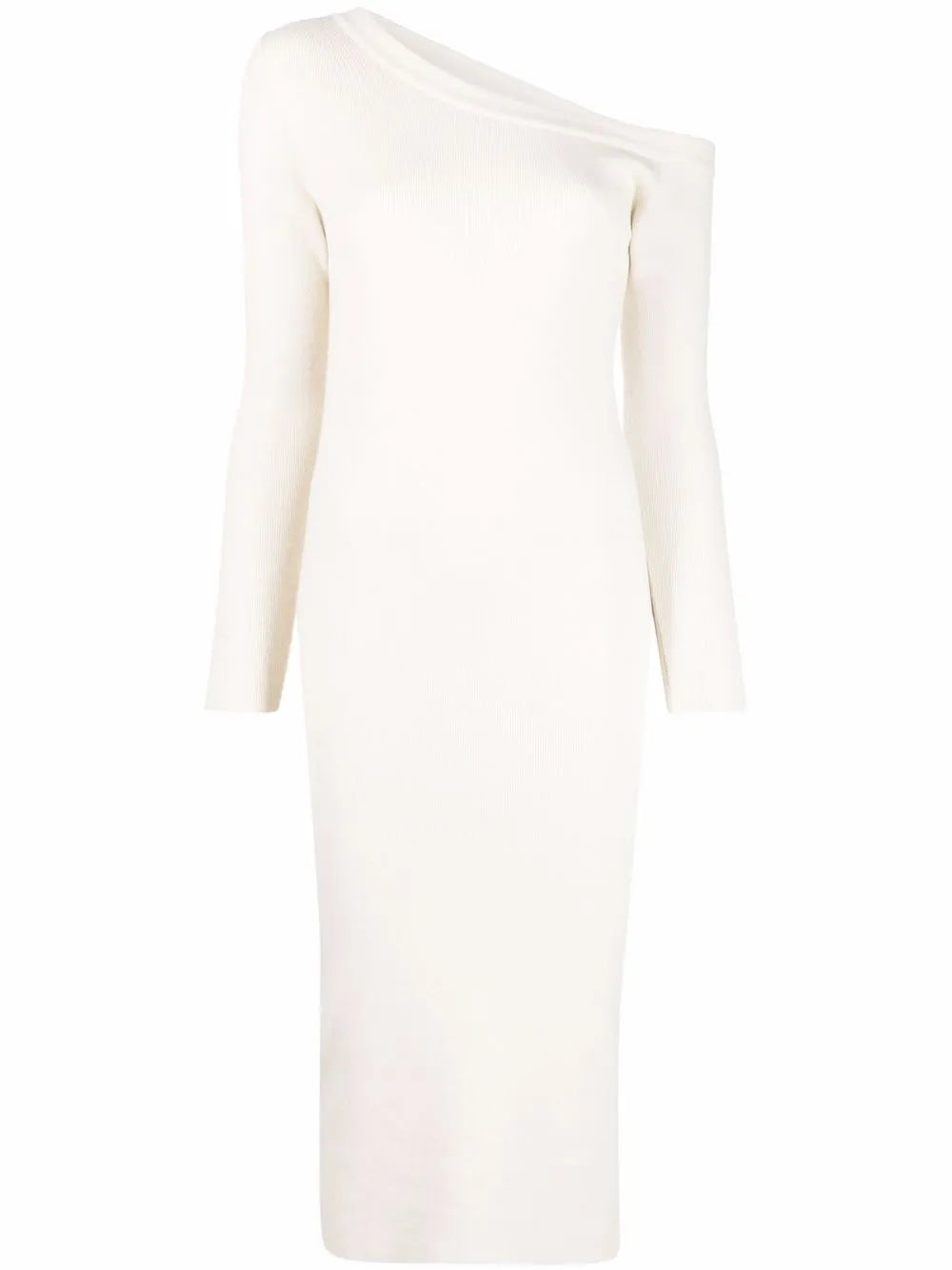 Asymmetric Knit Dress