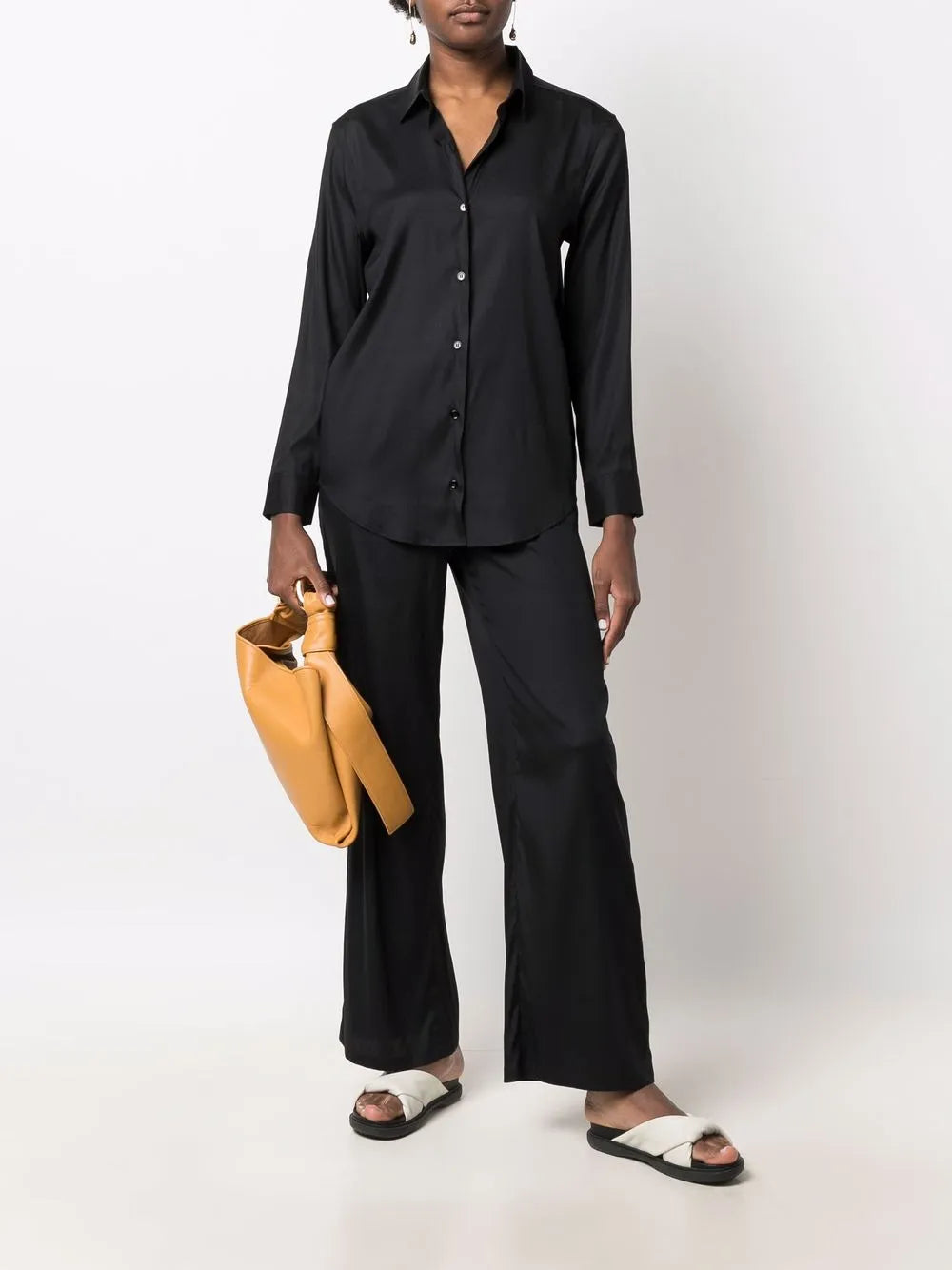 Paula Stretch-Silk Trousers