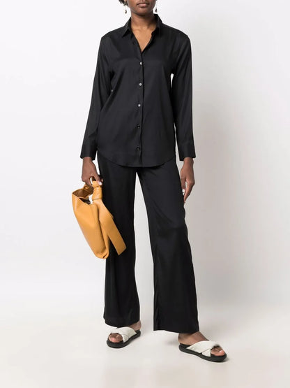 Paula Stretch-Silk Trousers