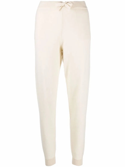 Drawstring Cashmere Leggings