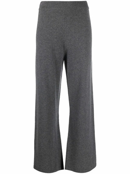 Straight-Leg Cashmere Trousers