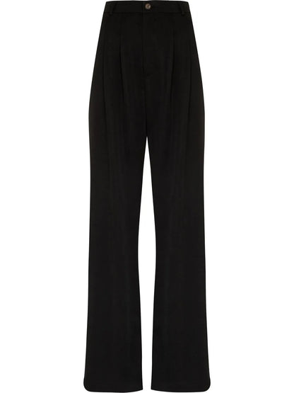 Mason High-Waist Wide-Leg Trousers