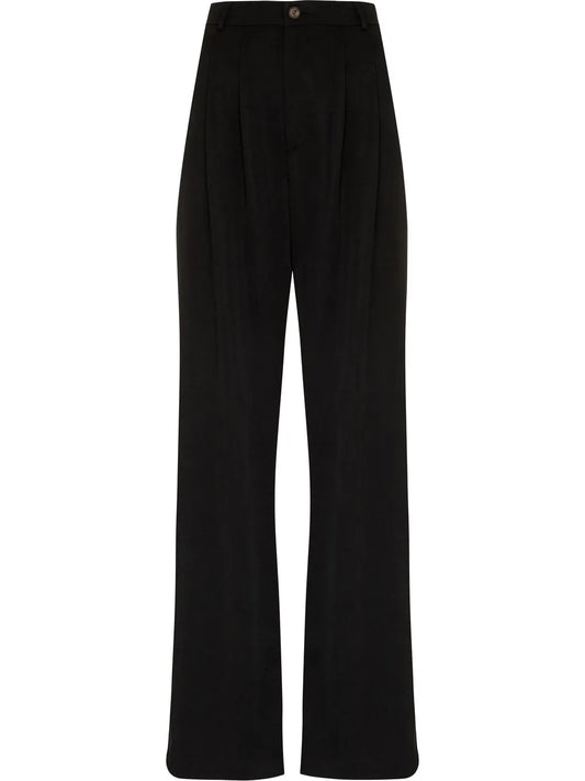 Mason High-Waist Wide-Leg Trousers