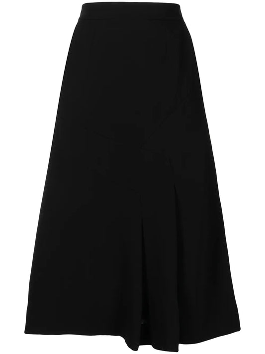 Silk A-Line Skirt