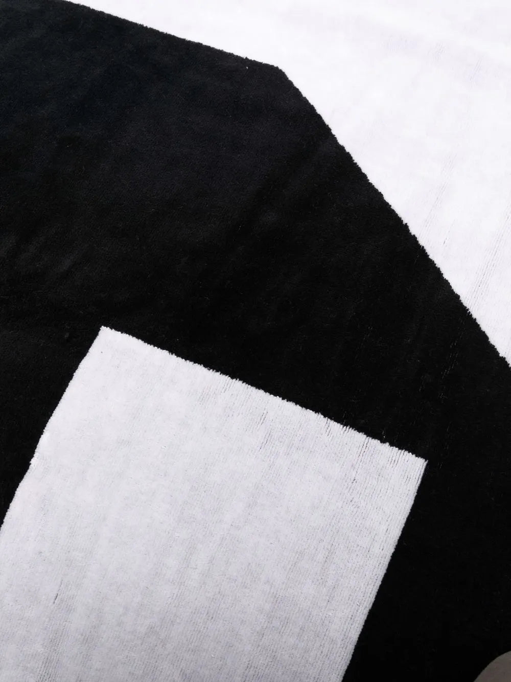 Two-Tone Panelled Bath Towel