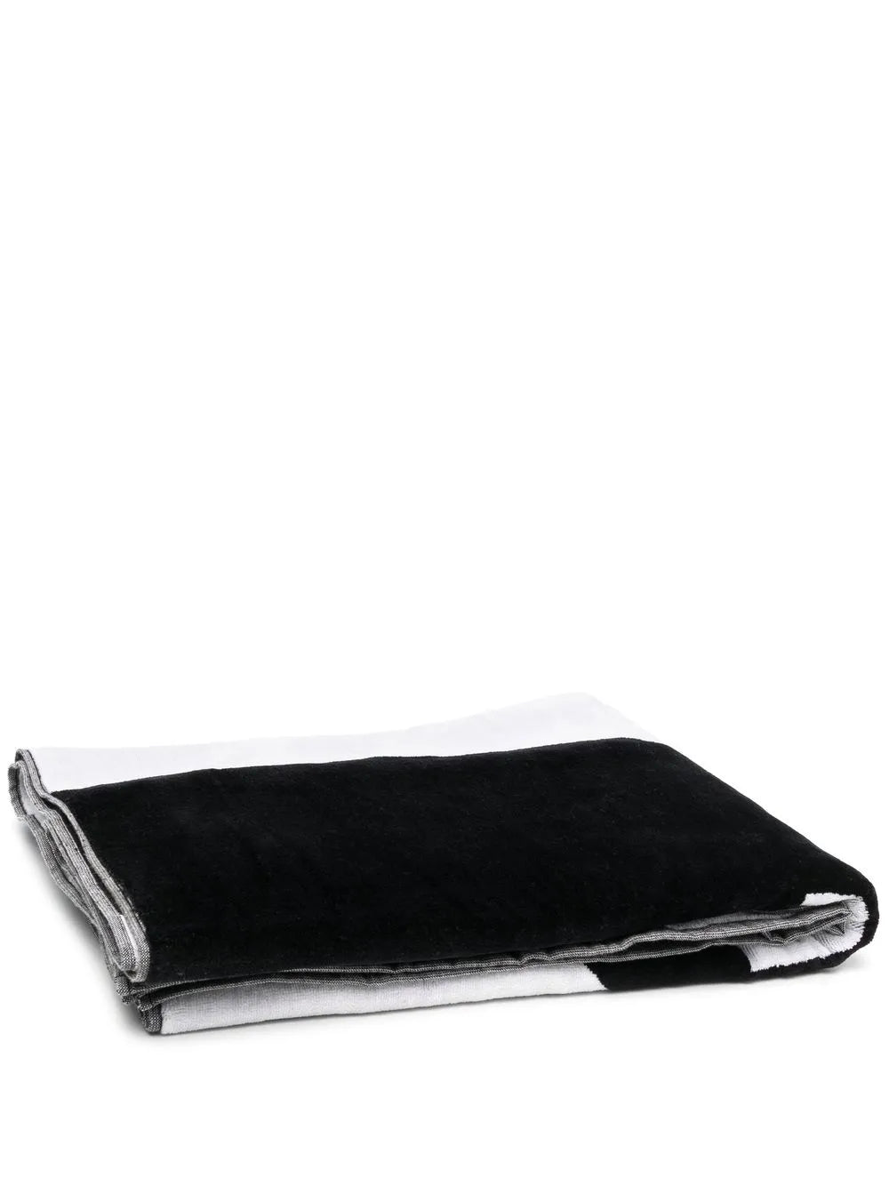 Two-Tone Panelled Bath Towel