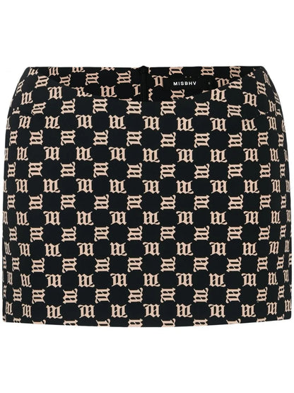 Logo-Print Miniskirt