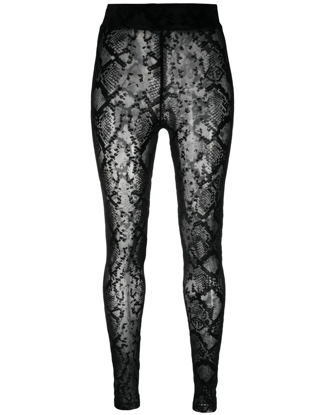 Logo-Embroidered High-Waisted Leggings