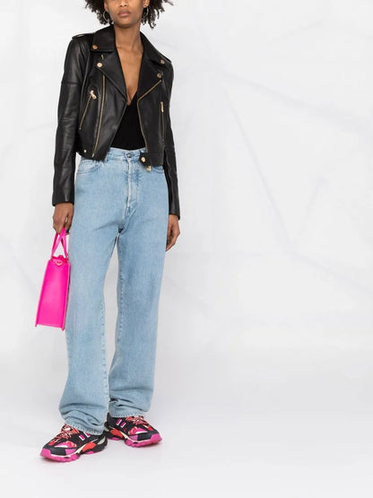 Leather Biker Jacket