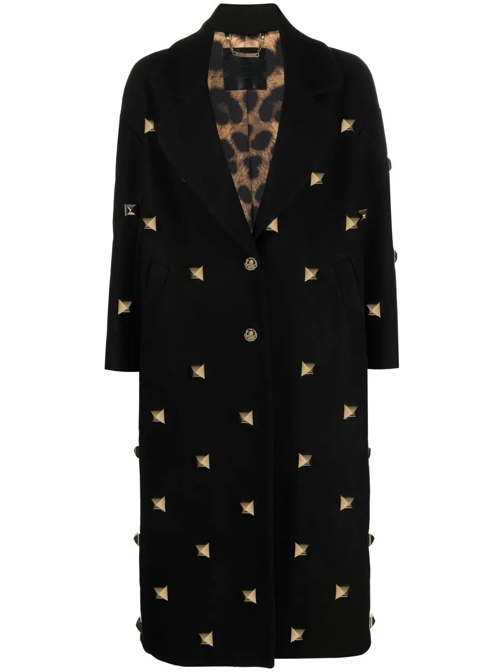 Studded Oversize Coat