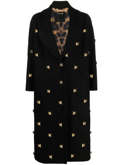 Studded Oversize Coat