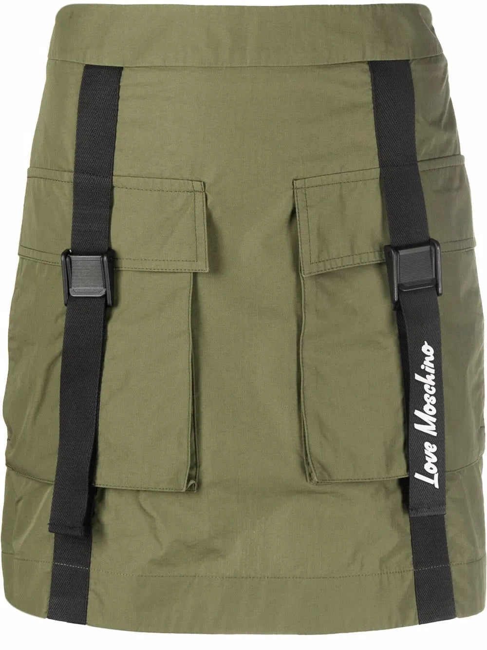 Pocket-Detail Mini Skirt
