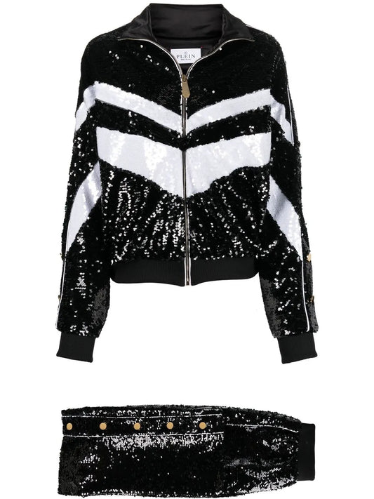 Sequin Embellished Tracksuit