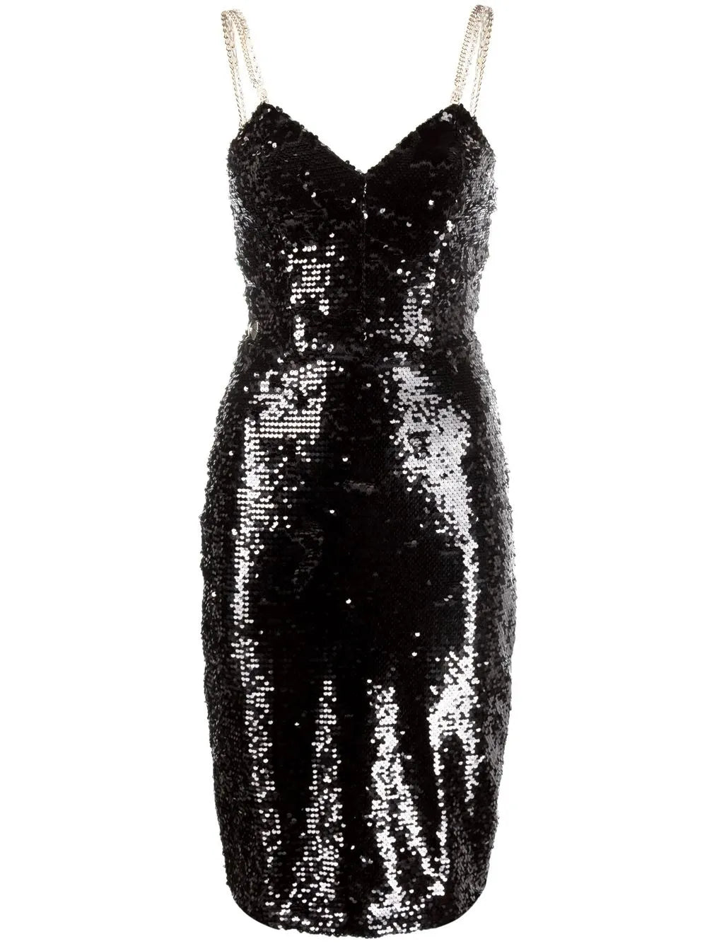 Sequin Embellished Midi Dress