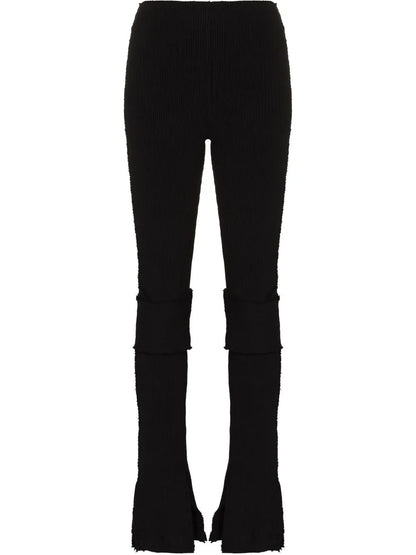 Warm Up Knitted Flared Trousers