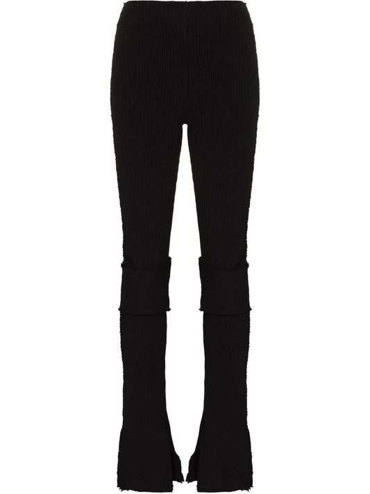 Warm Up Knitted Flared Trousers