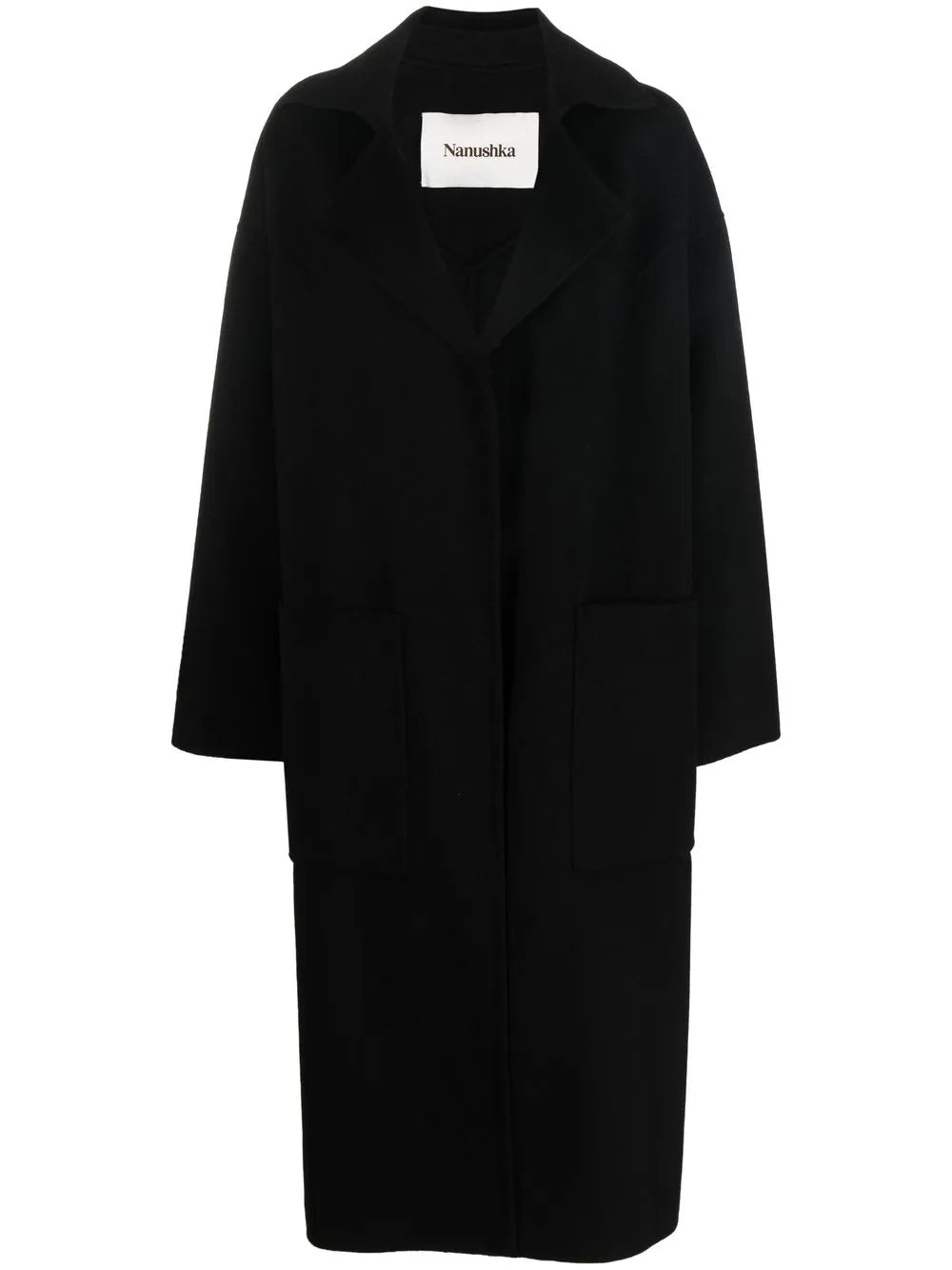 Alamo Single-Breasted Wool Coat