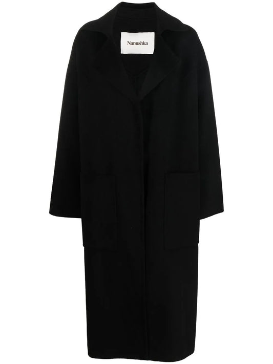 Alamo Single-Breasted Wool Coat