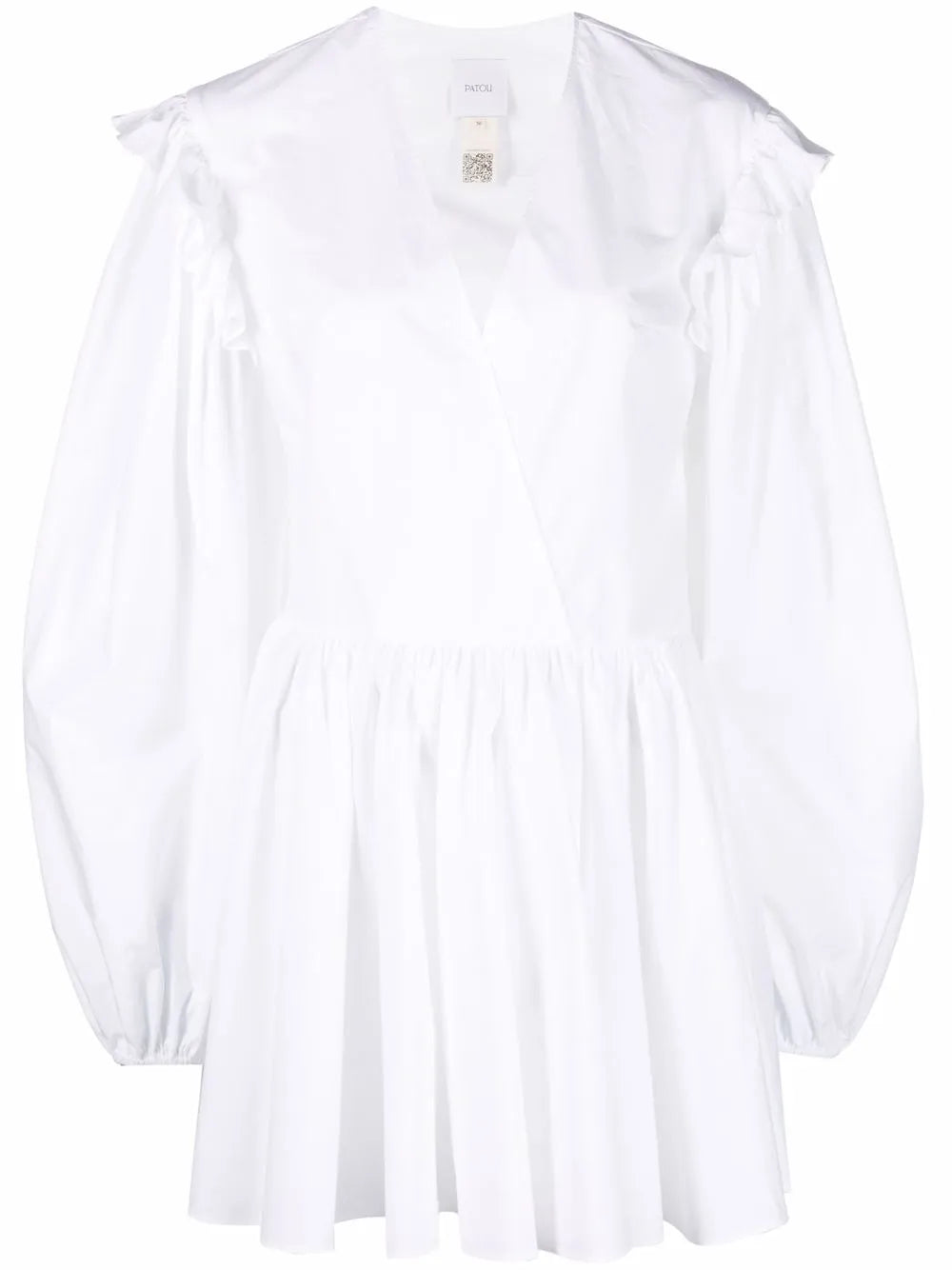 V-Neck Cotton Dress