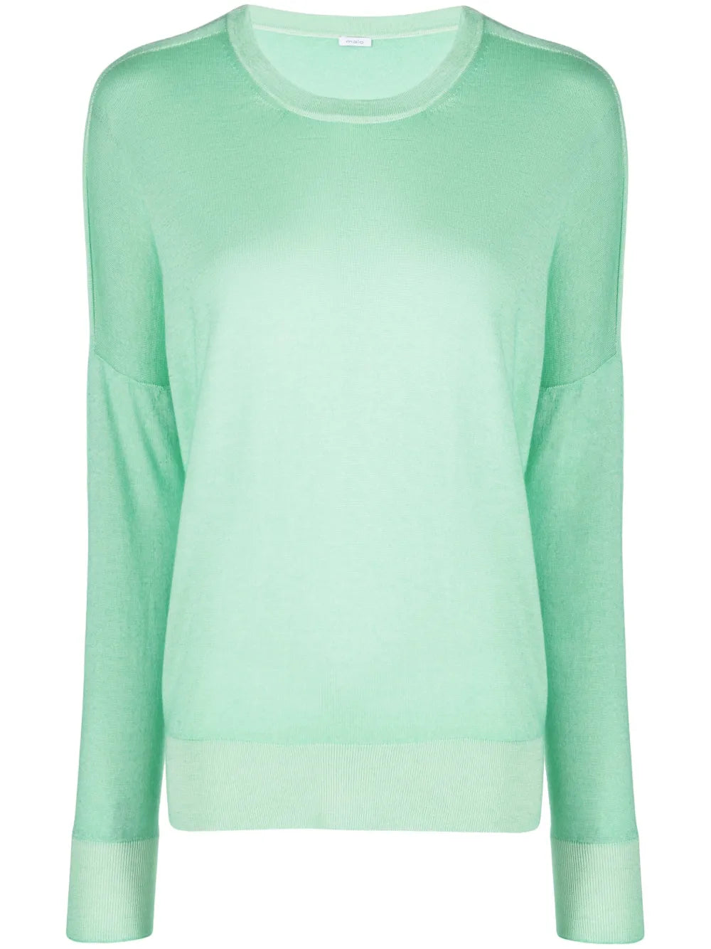Crew-Neck Fine-Knit Jumper