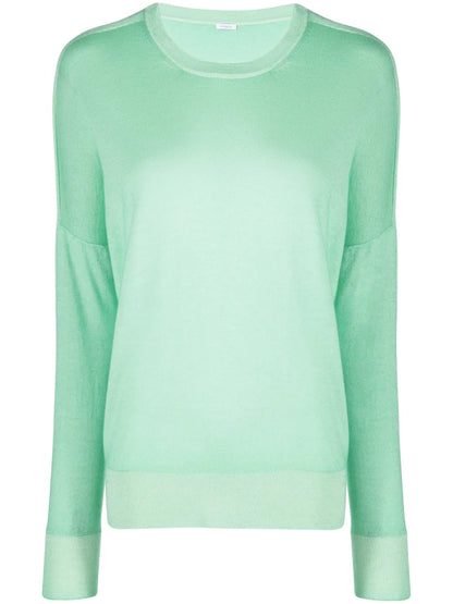 Crew-Neck Fine-Knit Jumper