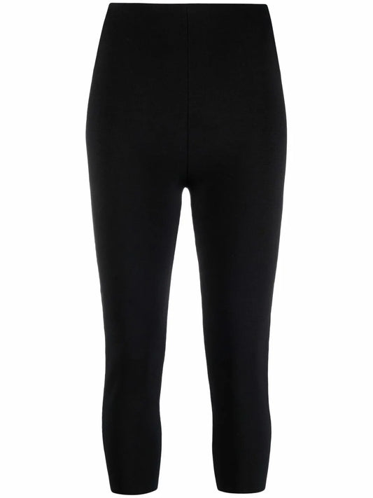 Knitted Three-Quarter Leggings