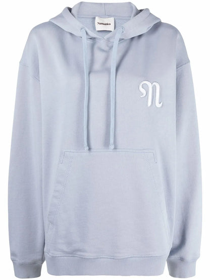 Logo-Embroidered Oversize Hoodie