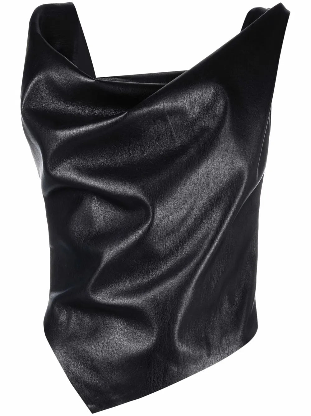 Sleeveless Draped Top