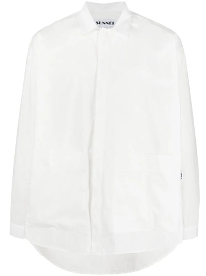 Slogan Loose Fittin Cotton Shirt