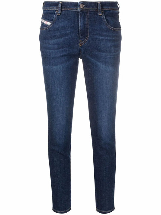 Slim-Cut Denim Jeans
