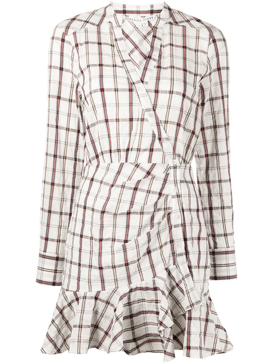 Sherry Check-Pattern Dress