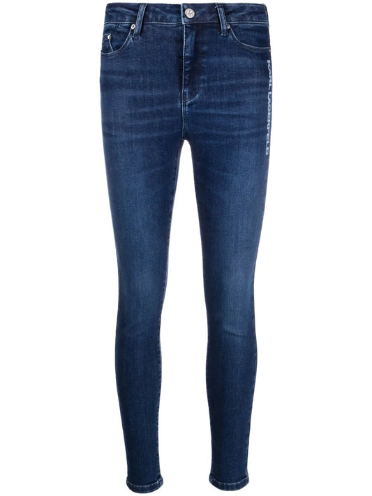 Mid-Rise Skinny Jeans