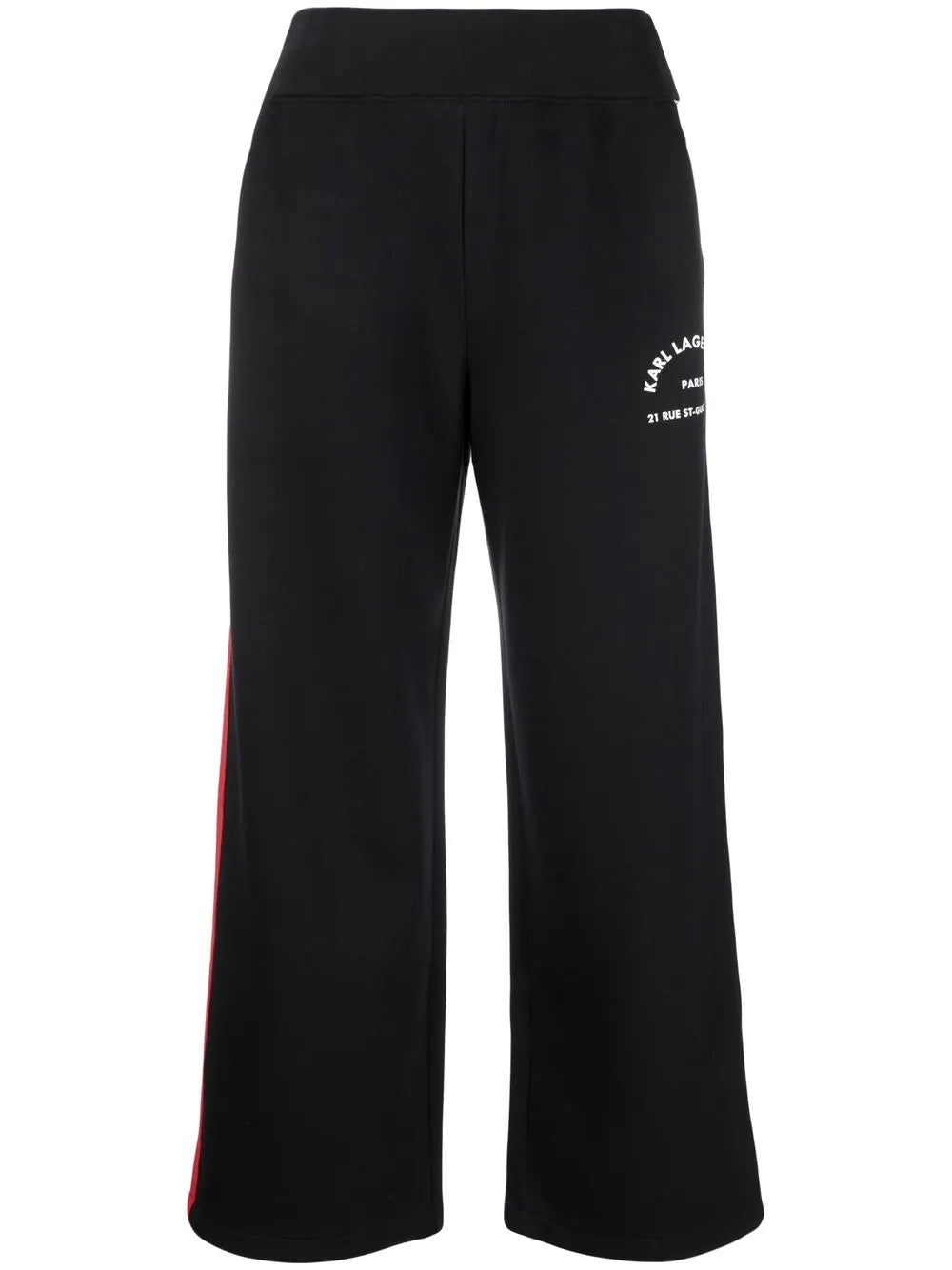 Jersey Cropped-Leg Culottes