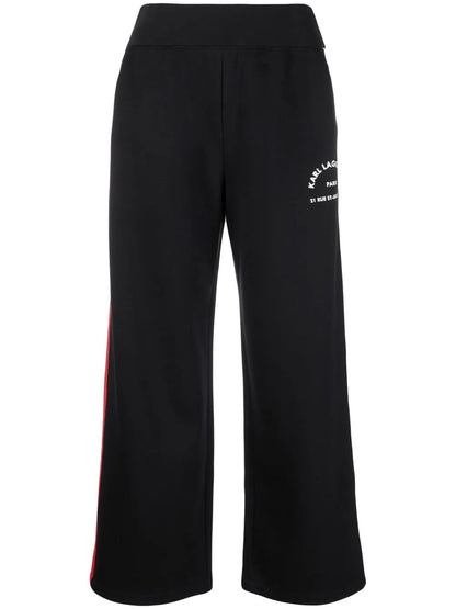 Jersey Cropped-Leg Culottes