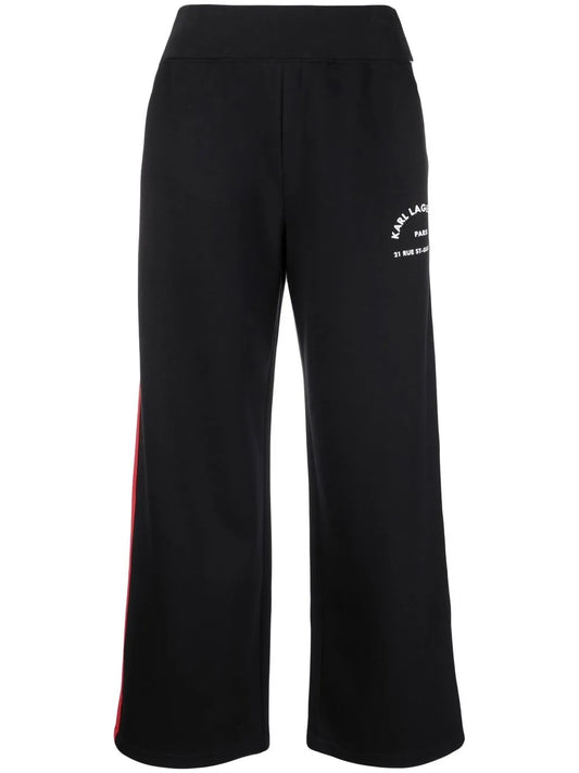 Jersey Cropped-Leg Culottes