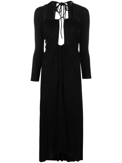 Jadessi Cut-Out Midi Dress