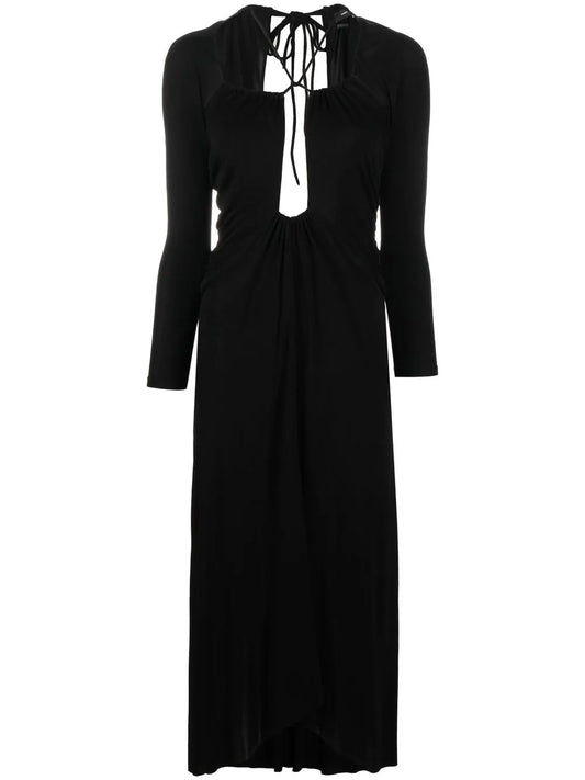 Jadessi Cut-Out Midi Dress