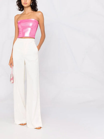 Gwen High-Shine Tube Top