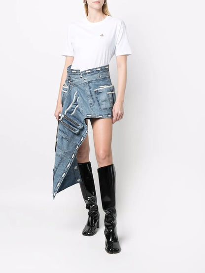 Orb-Embroidered Organic Cotton T-Shirt