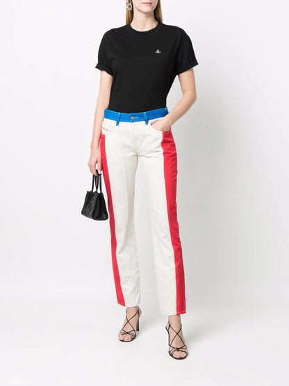 Orb-Embroidered Organic Cotton T-Shirt