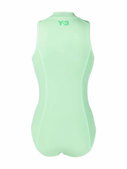 Zip-Detail Swimsuit