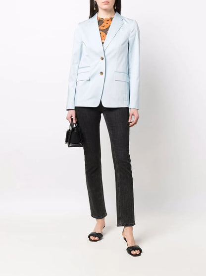 Single-Breasted Blazer Jacket