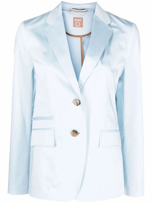 Single-Breasted Blazer Jacket