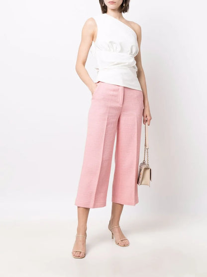 Croppe Flared-Leg Trousers