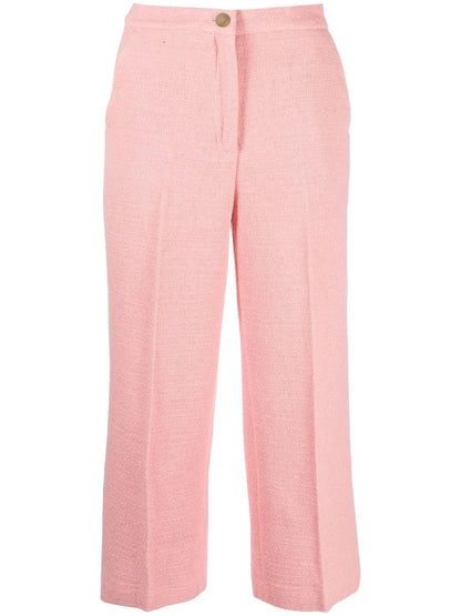 Croppe Flared-Leg Trousers