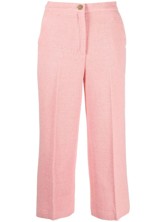 Croppe Flared-Leg Trousers